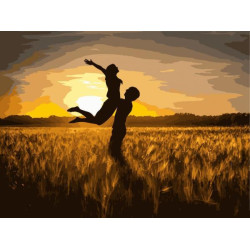 Картина по номерам "Свободные и влюбленные" лак 40*50см, термопакет, ТМ ART Craft, Украина