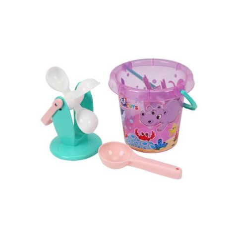 Набір для гри з піском і водою, сітка 16,5*16,5*15, ТМ Технок, Україна арт: 9970