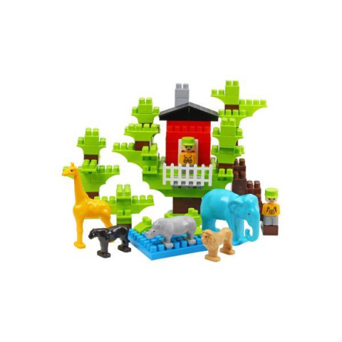 Конструктор Джунгли 130дет, пак. 20,5*20,5*35см, ТМ Технок, Украина