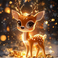 Алмазная мозаика "Волшебное сияние", 20*20см, на рамке, в кор. 21*21*2,5см, ТМ Dreamtoys