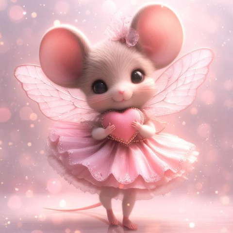 Алмазна мозаїка "Серце фантазії", 20*20см, на рамці, в кор. 21*21*2,5см, ТМ Dreamtoys арт: S10127