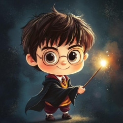 Алмазная мозаика "Волшебник", 20*20см, на рамке, в кор. 21*21*2,5см, ТМ Dreamtoys