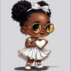 Алмазная мозаика "Золотое очарование", 20*20см, на рамке, в кор. 21*21*2,5см, ТМ Dreamtoys