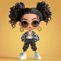 Алмазная мозаика "Стильная уверенность", 20*20см, на рамке, в кор. 21*21*2,5см, ТМ Dreamtoys