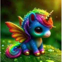 Алмазная мозаика "Волшебное сияние", 20*20см, на рамке, в кор. 21*21*2,5см, ТМ Dreamtoys