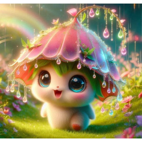 Алмазна мозаїка "Казкова насолода", 20*20см, на рамці, в кор. 21*21*2,5см, ТМ Dreamtoys арт: S10188