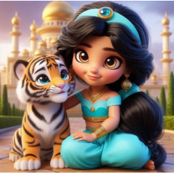 Алмазна мозаїка «Східна казка», 20*20см, на рамці, в кор. 21*21*2,5см, ТМ Dreamtoys арт: S10198