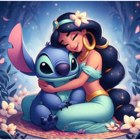 Алмазна мозаїка "Міцна дружба", 20*20см, на рамці, в кор. 21*21*2,5см, ТМ Dreamtoys арт: S10214