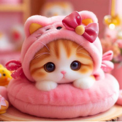 Алмазная мозаика "Игривый котёнок", 20*20см, на рамке, в кор. 21*21*2,5см, ТМ Dreamtoys