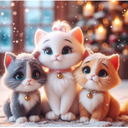 Алмазна мозаїка &quot;Аманда, Лінда і Роуз&quot;, 20*20см, на рамці, в кор. 21*21*2,5см, ТМ Dreamtoys арт: S10237