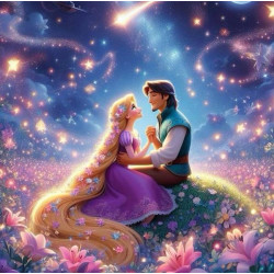 Алмазна мозаїка &quot;Казка&quot;, 20*20см, на рамці, в кор. 21*21*2,5см, ТМ Dreamtoys арт: S10245