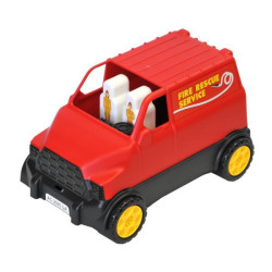 Машина "Smart Wheels" внедорожник пожарный, 28*15см, TM Wader