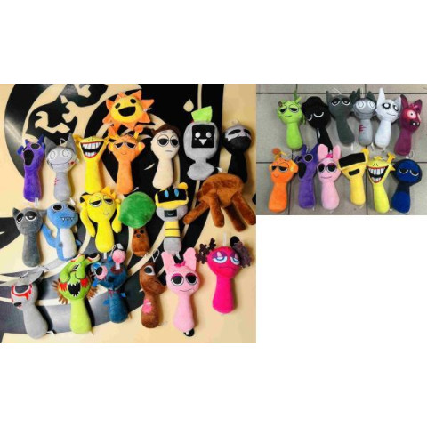 М'яка іграшка Sprunki мікс, 20см арт: 023014