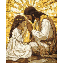 Картина по номерам "Свет в тебе" 40х50см, термопакет, ТМ Идейка, Украина