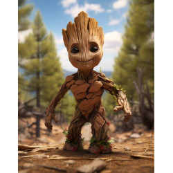 Алмазна мозаїка «Хранитель природи», 30*40см, на рамці, в кор. 31*41*2,5см, ТМ Dreamtoys арт: S20103