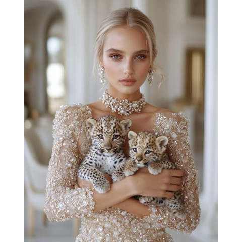 Алмазна мозаїка "Чарівність сили", 30*40см, на рамці, в кор. 31*41*2,5см, ТМ Dreamtoys арт: S20117