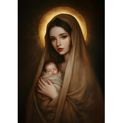 Алмазная мозаика "Теплые объятия", 30*40см, на рамке, в кор. 31*41*2,5см, ТМ Dreamtoys