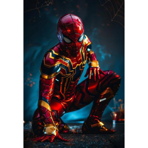 Алмазна мозаїка "Героїчна павутина", 30*40см, на рамці, кор. 31*41*2,5см, ТМ Dreamtoys арт: S20140