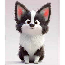 Алмазная мозаика "Игривые лапки", 30*40см, на рамке, в кор. 31*41*2,5см, ТМ Dreamtoys