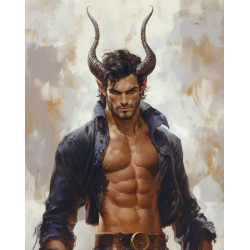 Алмазна мозаїка &quot;Міфічний торс&quot;, 30*40см, на рамці, в кор. 31*41*2,5см, ТМ Dreamtoys арт: S20150