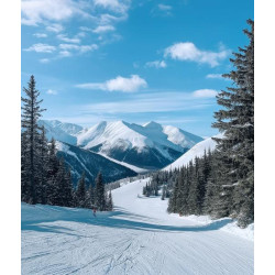 Алмазна мозаїка &quot;Альпійський спокій&quot;, 30*40см, на рамці, в кор. 31*41*2,5см, ТМ Dreamtoys арт: S20179