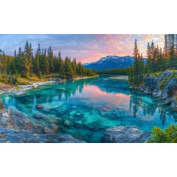 Алмазна мозаїка &quot;Відображення природи&quot;, 30*40см, на рамці, в кор. 31*41*2,5см, ТМ Dreamtoys арт: S20196