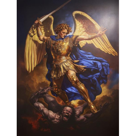 Алмазна мозаїка "Божественний тріумф", 30*40см, на рамці, в кор. 31*41*2,5см, ТМ Dreamtoys арт: S20209