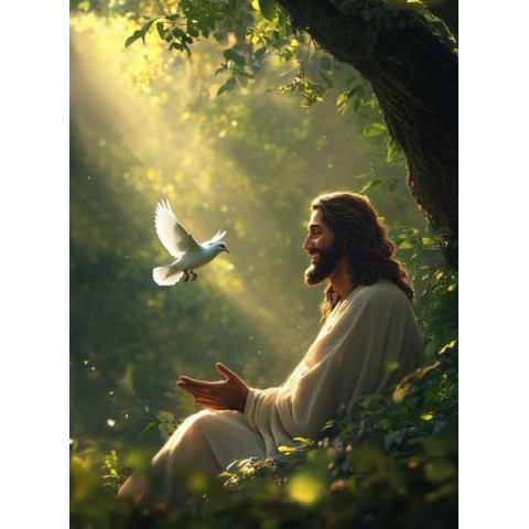 Алмазна мозаїка "Гармонія з всесвітом", 30*40см, на рамці, кор. 31*41*2,5см, ТМ Dreamtoys арт: S20217