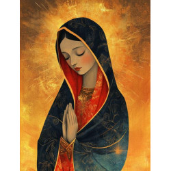 Алмазна мозаїка "Сяйво думки", 30*40см, на рамці, кор. 31*41*2,5см, ТМ Dreamtoys арт: S20247