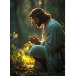 Алмазная мозаика "Наедине с собой", 30*40см, на рамке, в кор. 31*41*2,5см, ТМ Dreamtoys