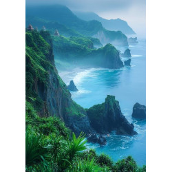 Алмазна мозаїка &quot;Містичні береги&quot;, 30*40см, на рамці, в кор. 31*41*2,5см, ТМ Dreamtoys арт: S20277
