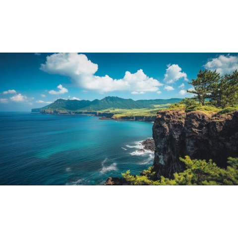 Алмазна мозаїка "Береговий спокій", 30*40см, на рамці, в кор. 31*41*2,5см, ТМ Dreamtoys арт: S20296