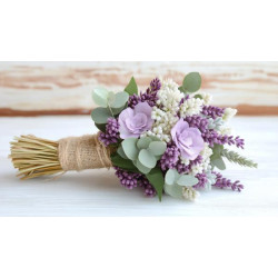 Алмазная мозаика "Крафтовый букет", 30*40см, на рамке, в кор. 31*41*2,5см, ТМ Dreamtoys