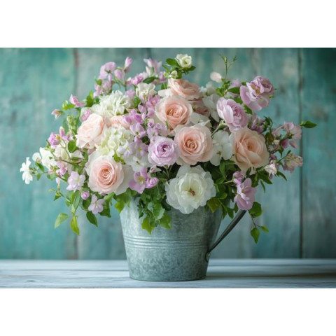 Алмазна мозаїка "Чарівний букет", 30*40см, на рамці, в кор. 31*41*2,5см, ТМ Dreamtoys арт: S20318