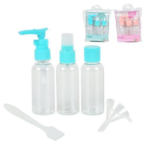 Набор дорожный для косметики 5пр/наб 50мл пак,16*12см(360наб)