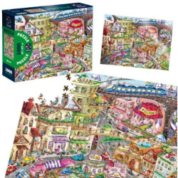 Пазлы De.tail. Город. 1000 деталей, в кор. 27*22*7см, ТМ Vladi Toys, Украина