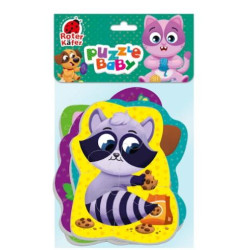 Пазли м&#039;які  Roter Kafer &quot;Домашні тварини&quot;, пак. 25*14см, ТМ Vladi Toys, Україна арт: RK6010-05