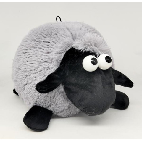 М'яка іграшка Баранчик Іванчик, сірий, 25*20см, ТМ Dreamtoys арт: Baran2сірий