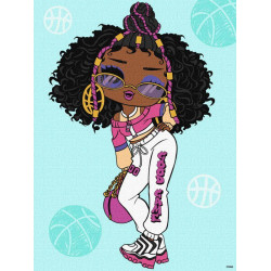 Картина по номерам для детей "L.O.L. Surprise! Tweens Hoops Cutie" 30*40см, в термопакете, ТМ Идейка, Украина