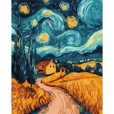 Картина по номерам 