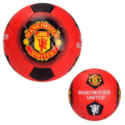 М&#039;яч футбольний MANCHESTER UNITED №5, PU 420 грам, 32 панелі, Пакістан, сітка+голка в комплекті  арт: FP087