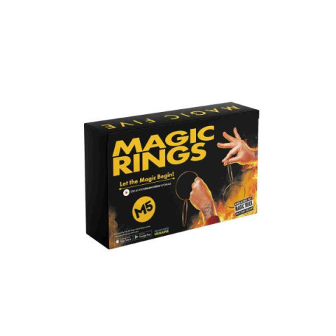 Устройство для демонстрации фокусов и трюков в игровой форме Magic Five - Magic Rings, в кор. 22*14*5см
