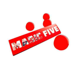 Устройство для демонстрации фокусов и трюков в игровой форме Magic Five - Магические Спонжи, в кор. 18*5*5см