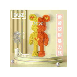 Конструктор Magic Blocks у вигляді ведмедика Bearbrick, 1580дет., кор. 33*25*6см арт: ZB-604(8998)