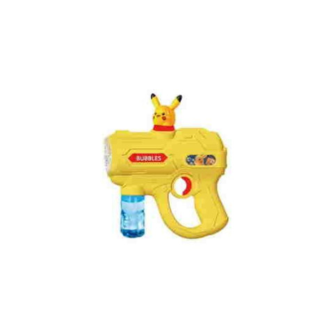 Детский пистолет с мыльными пузырями Pikachu, в кор. 22*16*7см
