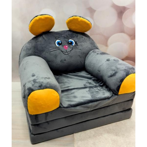 Крісло-диван Мишка 45*45*45см арт: 0371