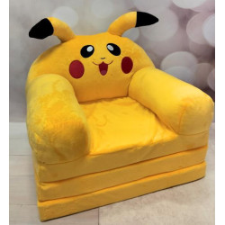 Крісло-диван Пікачу 45*45*45см арт: 0375