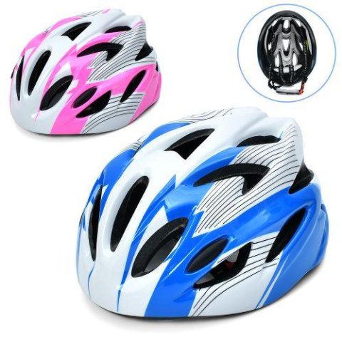 Шлем 18 отверстий, 26*20*13см, 2 цвета, пак.  