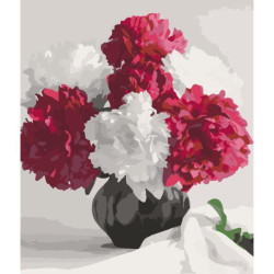 Картина по номерам "Непревзойденный цветок" лак 40*50см, термопакет, ТМ ART Craft, Украина