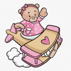 Картина за номерами для дітей "Розправивши крила" 25х25см, термопакет, ТМ Ідейка, Україна арт: KHO6139